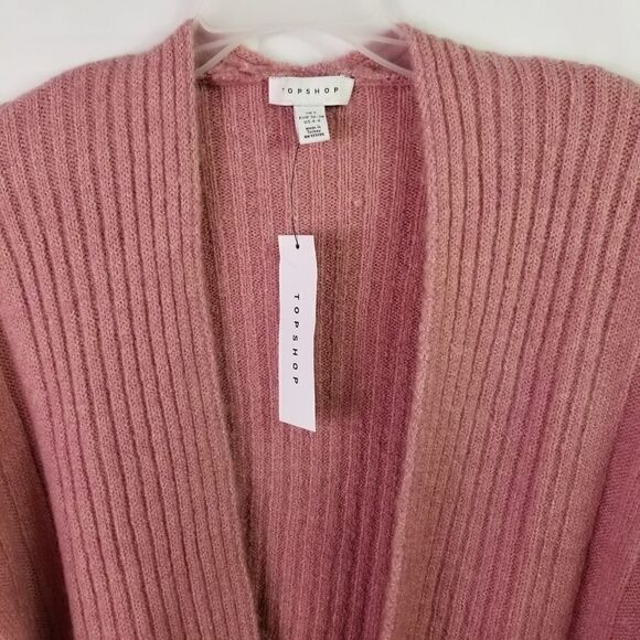TOPSHOP MAUVE SWEATER. SIZE 4-6. - Picture 4 of 15